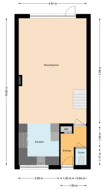 Jan Steenstraat 87, Meppel plattegrond-31
