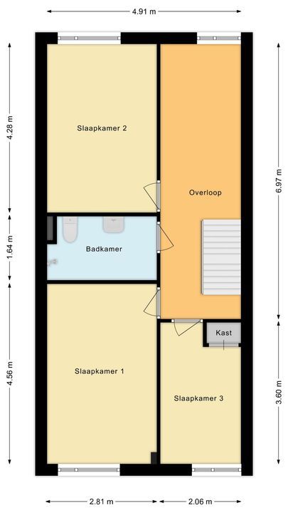 Jan Steenstraat 87, Meppel plattegrond-31
