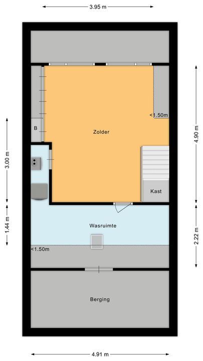 Jan Steenstraat 87, Meppel plattegrond-31