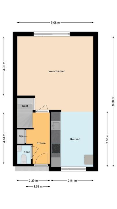 Concordiastraat 55, Meppel plattegrond-25