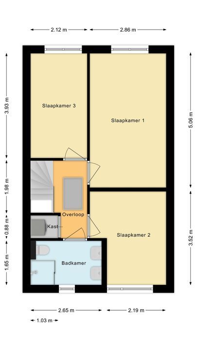 Concordiastraat 55, Meppel plattegrond-25