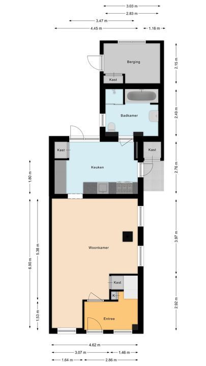 Wilhelminastraat 26, Meppel plattegrond-37