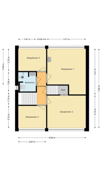 Van Emstweg 11, Appelscha plattegrond-42