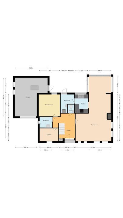 Pilotenlaan 5, Meppel plattegrond-40