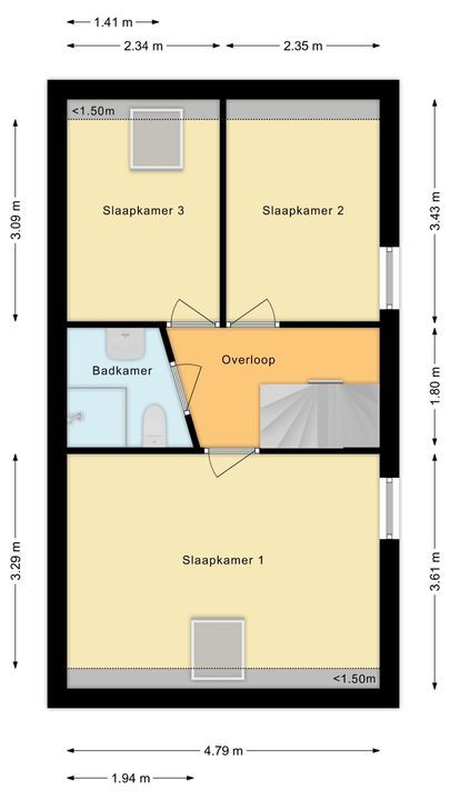Vijverlaan 27, Uffelte plattegrond-33