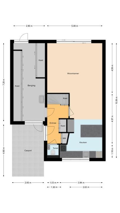 de Kampen 14, Meppel plattegrond-35