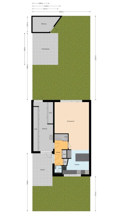 de Kampen 14, Meppel plattegrond-35