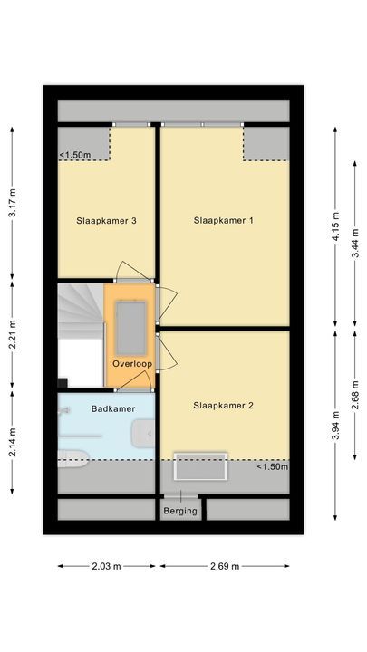 Merelstraat 5 A, Nijeveen plattegrond-28