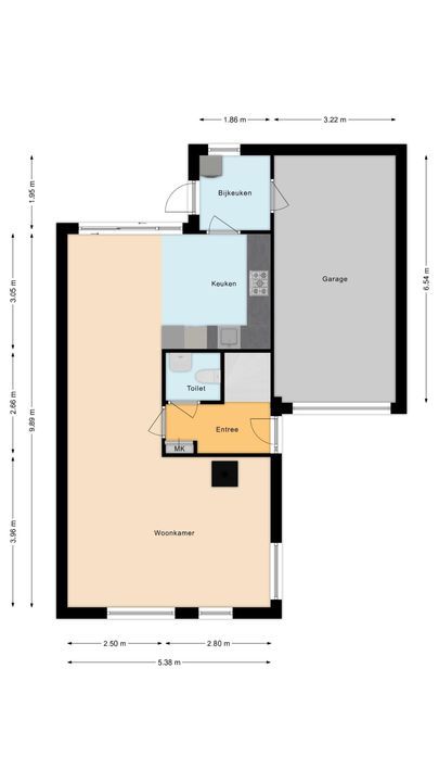 Luchtenstein 21, De Wijk plattegrond-31