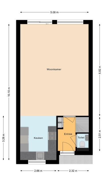 Parelmoervlinder 13, Meppel plattegrond-34
