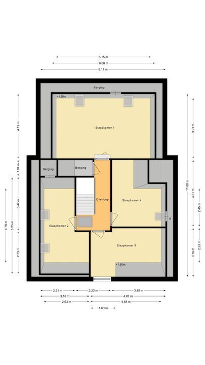 Schoonveldeweg 10, Koekange plattegrond-53
