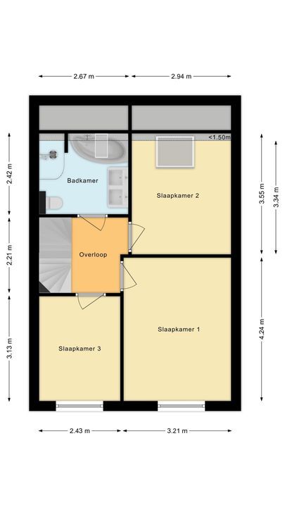 't Heuivak 48, Nijeveen plattegrond-36