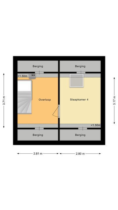 't Heuivak 48, Nijeveen plattegrond-36