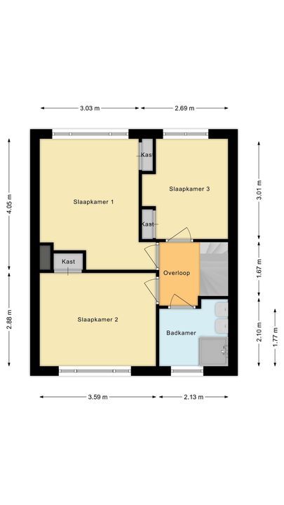 Wilhelminastraat 16, Meppel plattegrond-31