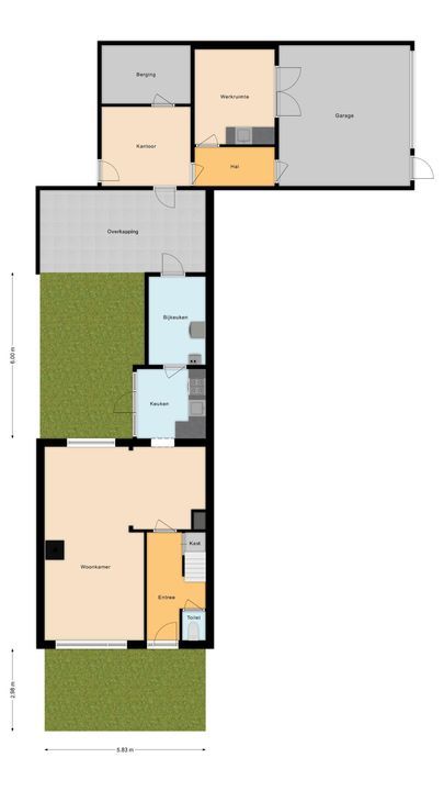 Wilhelminastraat 16, Meppel plattegrond-31