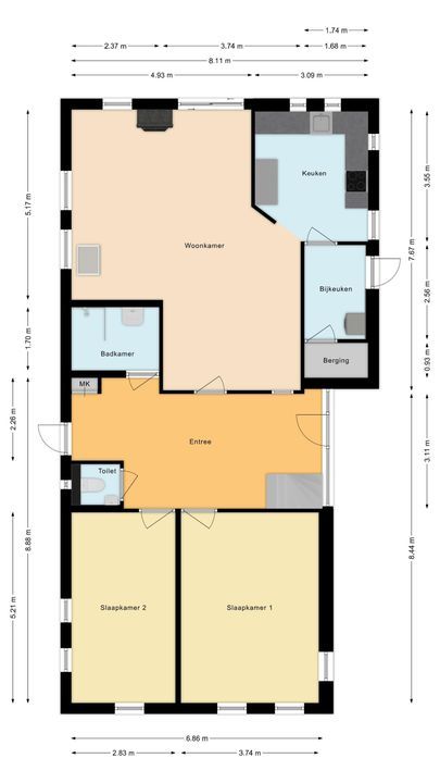 Eesveenseweg 97, Eesveen plattegrond-40