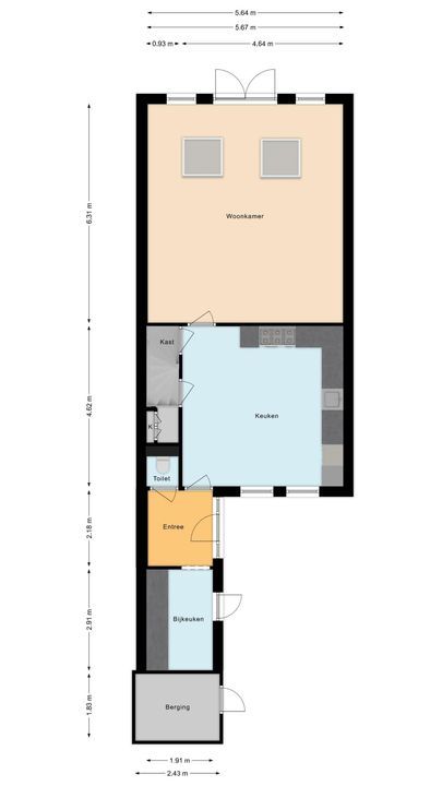 Woltingepad 29, Meppel plattegrond-30