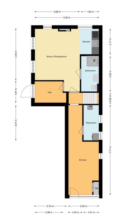 Hoofdstraat 86, Meppel plattegrond-39