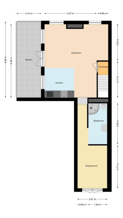 Hoofdstraat 86, Meppel plattegrond-39