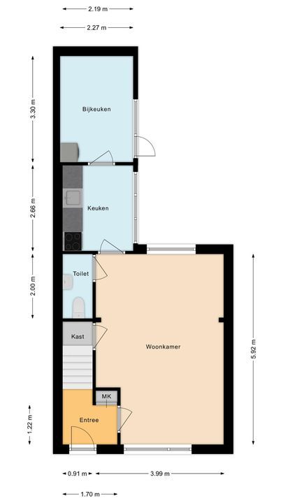 Heemskerkstraat 21, Meppel plattegrond-28