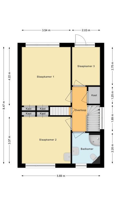 Prinses Margrietlaan 4, Meppel plattegrond-43