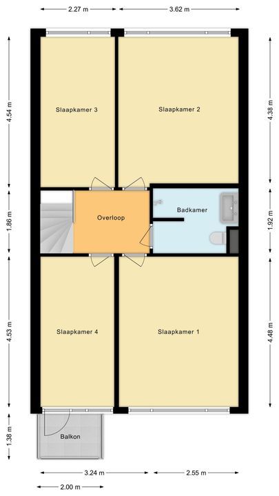 Nicolaes Maesstraat 41, Meppel plattegrond-46