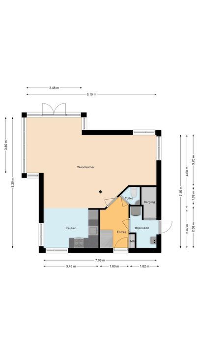Binnenweg 88, Nijeveen plattegrond-25