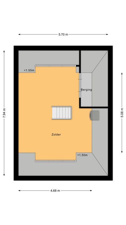 Steenwijkerstraatweg 32, Meppel plattegrond-35