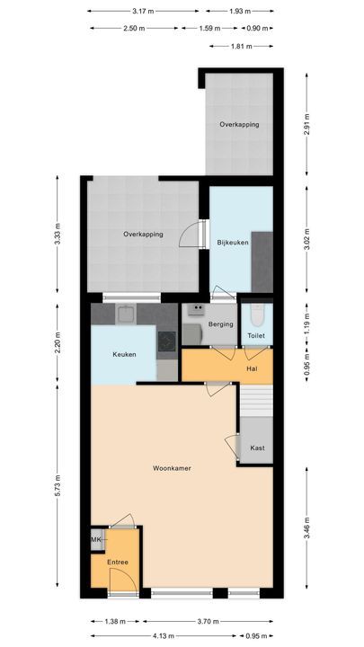 Veentien 19, Meppel plattegrond-35