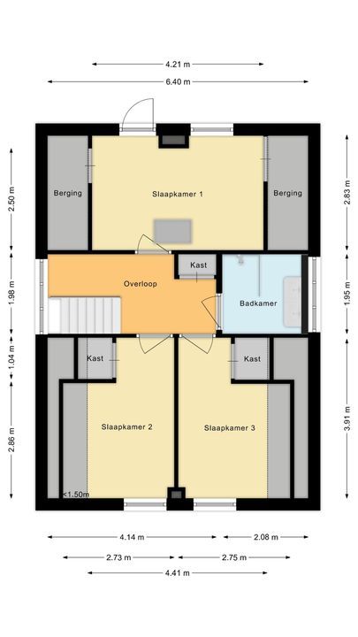 Dennenlaan 38, Havelte plattegrond-27