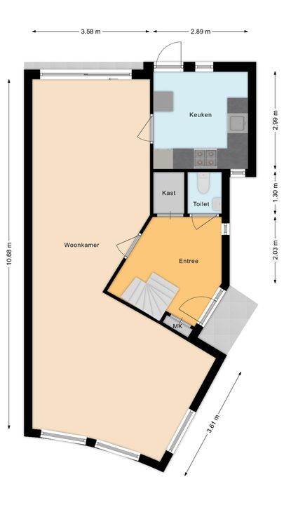 Torenvalk 14, Meppel plattegrond-41