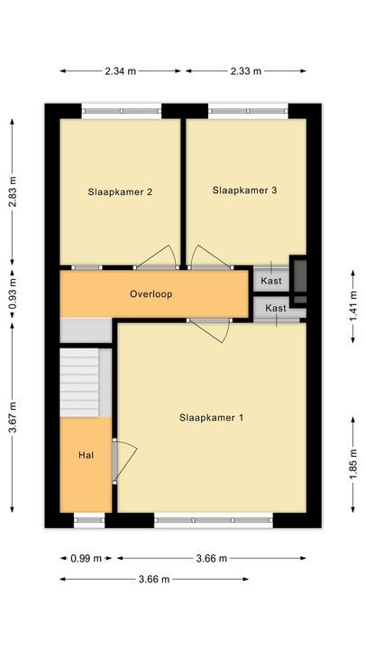 Leliestraat 14, Meppel plattegrond-32