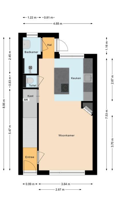 Leliestraat 14, Meppel plattegrond-32