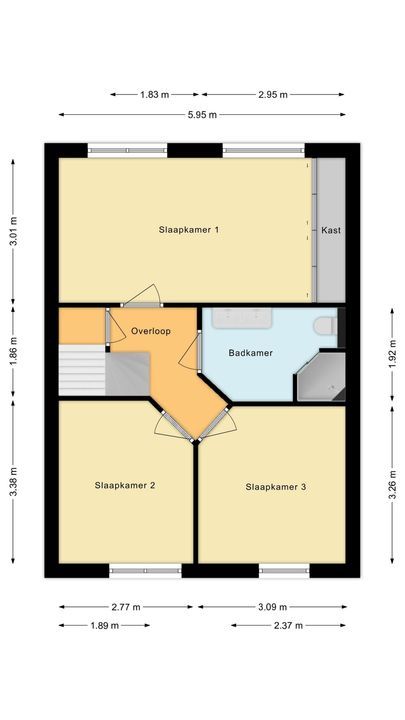 Gerard Doustraat 118, Meppel plattegrond-32