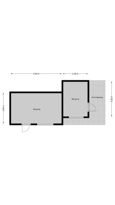 Ruinerweg 39, Koekange plattegrond-76