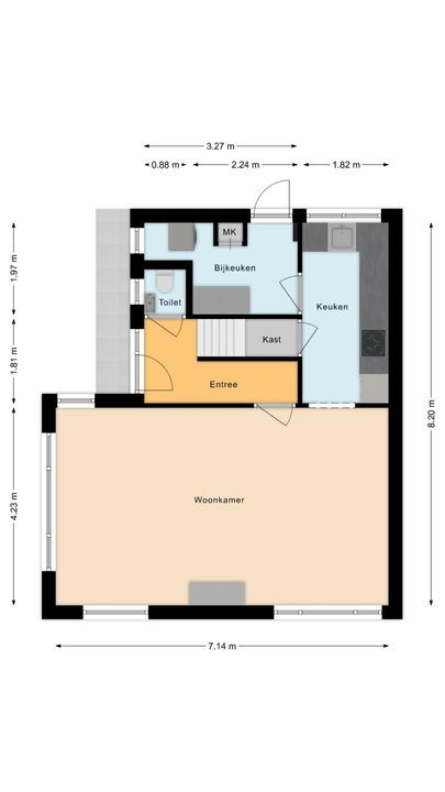 Eendrachtstraat 22, Meppel plattegrond-47