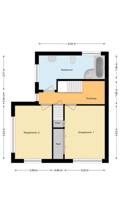 Eendrachtstraat 22, Meppel plattegrond-47