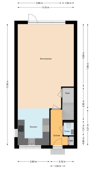 Drukpers 1, Meppel plattegrond-41