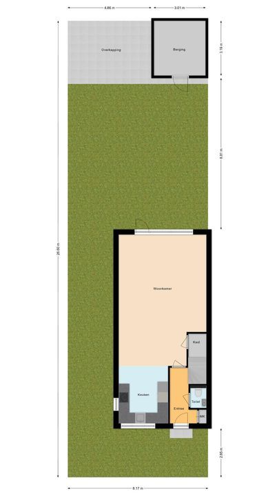 Drukpers 1, Meppel plattegrond-41