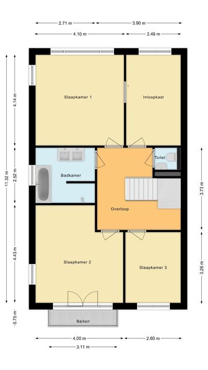 Valeriaan 29, Meppel plattegrond-34