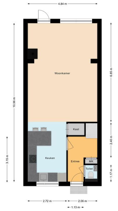 Kluft 36, Meppel plattegrond-38