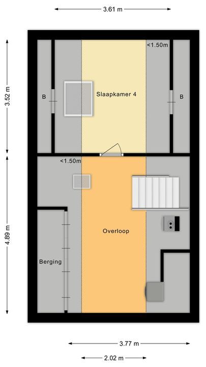 Kluft 36, Meppel plattegrond-38