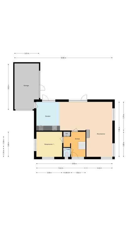Mr. J. de Blieckweg 34, Koekange plattegrond-33