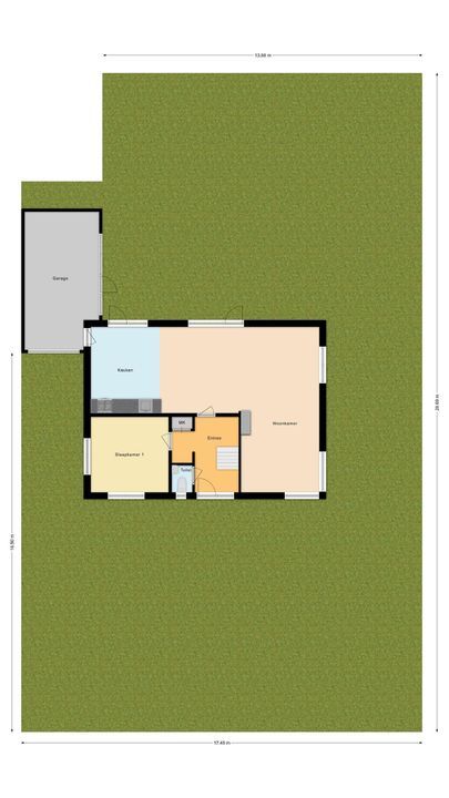 Mr. J. de Blieckweg 34, Koekange plattegrond-33
