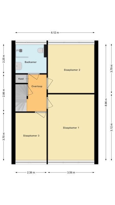 Rembrandtlaan 108, Meppel plattegrond-28