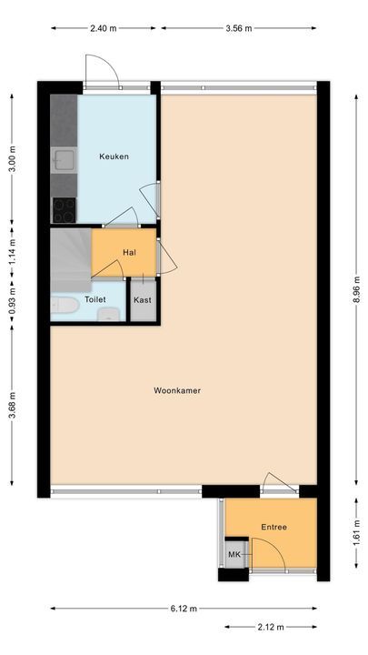 Rembrandtlaan 108, Meppel plattegrond-28