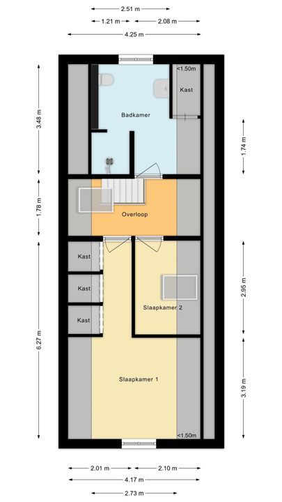 Noordeinde 40, Meppel plattegrond-27