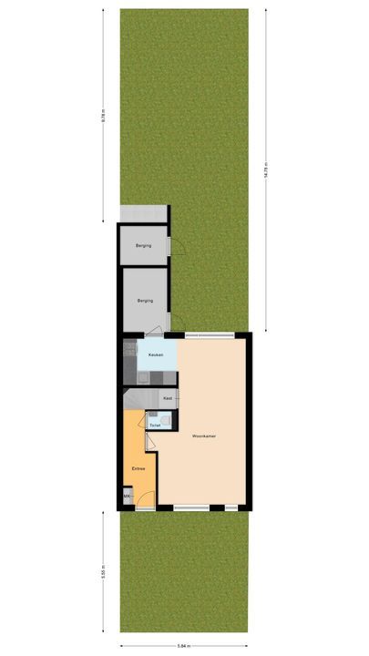 De Bloemen 25, Meppel plattegrond-34