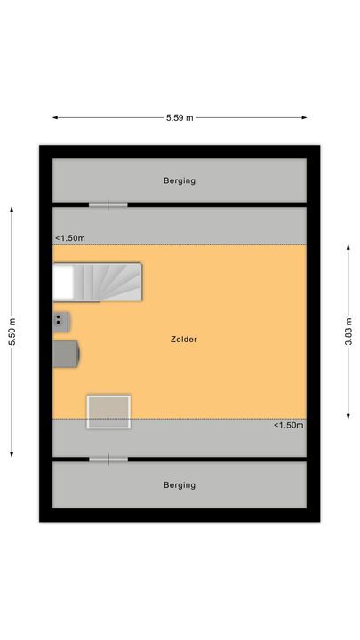 De Bloemen 25, Meppel plattegrond-34