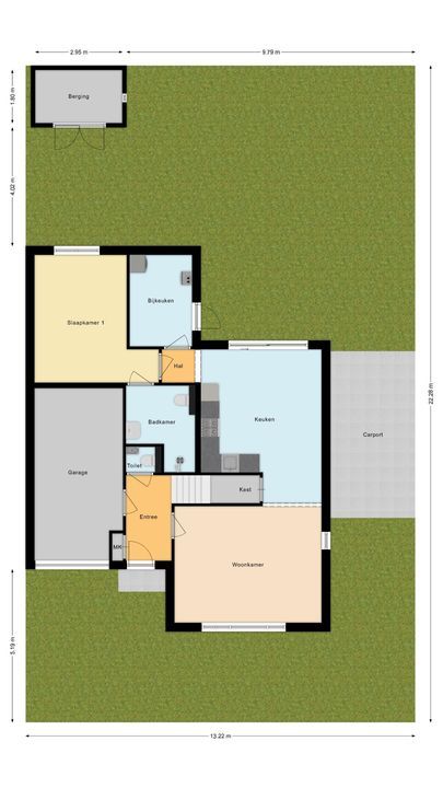 Leghorn 4, Meppel plattegrond-38